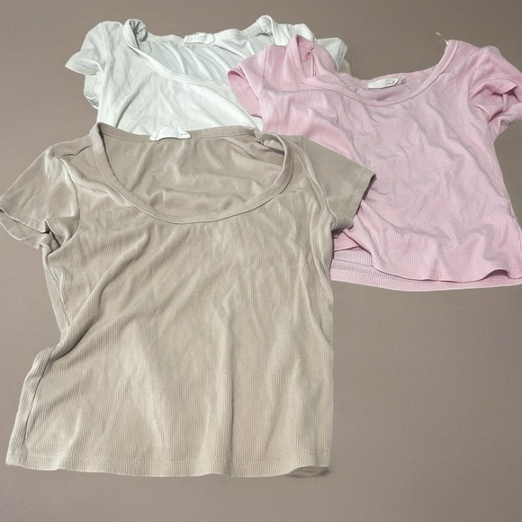 Women's Casual Scoop Neck Tops - Set of 3 - Picture 4 of 8